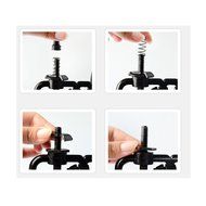 DecentGadget&reg; Wooden Coffee Bean Spice Vintage Style Hand Grinder Coffee Mill Coffee Bean Machine With Ceramic... N3