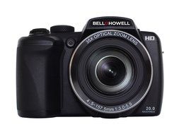BELL+HOWELL B35HDZ 20.0MP Superzoom Bridge Digital Camera with HD Video &amp; 35X Wide-Angle Optical Zoom N2