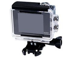 ADMOMON 30M Waterproof 2&quot; 90&deg; Wide Angle Lens HD 720P Sports Mini Video Camera with Card Slot (Black) N2