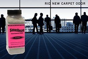 SMELLEZE Natural Carpet Odor Removal Deodorizer: 2 lb. Powder Removes Stench Fast