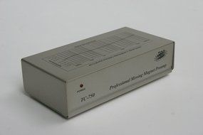 TCC TC-750 SILVER Audiophile Phono Preamp; includes optional PREMIUM HIGH POWER AC Adaptor