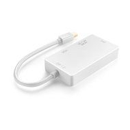 TNP Mini DisplayPort to HDMI 4K / DVI / VGA Adapter 1080P 4K 2K UHD Ultra HD High Resolution Ready Video Audio... N2
