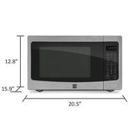 Kenmore 1.2 cu. ft. Countertop Microwave w/ EZ Clean Interior Stainless Steel 72123 N10