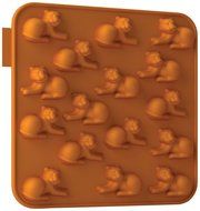 Siliconezone My Animals Collection 6.9&quot; Non-Stick Silicone Panda Chocolate Mold, Green N19