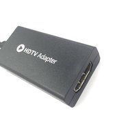Eriotpy&reg; 1080P HD MHL 11-pin Micro USB to HDMI Adapter (Male to Female ) with Video Audio Output in Black 15cm...