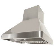 KOBE Range Hoods RAX9536SQB-DC-1 Contemporary Brillia 36" Wall Mount Range Hood, 3-Speed, 680 CFM, LED Lights,... N2
