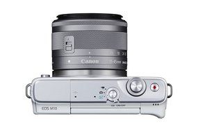 Canon EOS M10 with EF-M 15-45mm Image Stabilization STM Lens, 16GB Memory Card, Tripod and Bag N16