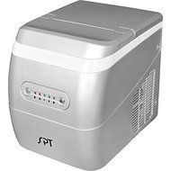 SPT Silver Portable Ice Maker | Removable Ice Basket - Plastic