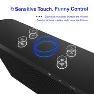 Wireless Bluetooth Wi-Fi Home Speaker,DOSS Touch Multi-room Smart speaker with 20W output and deep Bass supports... N3