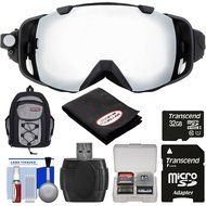 Coleman VisionHD G9HD-SKI 1080p HD Action Video Camera Camcorder Waterproof POV Snow and Ski Goggles with 32GB...