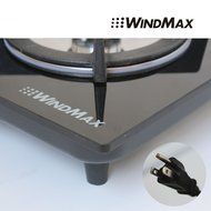 30" Fashion Black Tempered Glass Built-in Kitchen NG/LPG 5 Burner Gas Hob CookTop