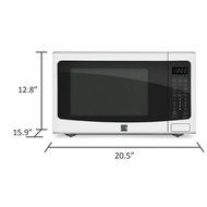 Kenmore 1.2 cu. ft. Countertop Microwave w/ EZ Clean Interior Stainless Steel 72123 N17