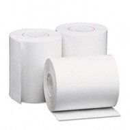 Single-Ply Thermal Paper Rolls, 2-1/4 in. x 80 ft, White, 50/Carton