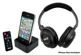 Pyle Stereo Receiver, Wireless Headphones and Dock Package - PT260A 200 Watts Digital AM/FM Stereo Receiver -... N3