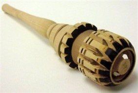 Molinillo Hueco Grande Hollow Wooden Stirrer