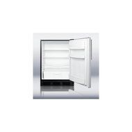 Summit FF6BBI7SSHVADA 24&quot; Commercially Approved Undercounter All Refrigerator with 5.5 cu. ft. Capacity Automatic... N4