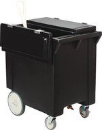 Carlisle Cateraide Mobile Ice Bin Caddy, Portable Beverage Merchandiser N4