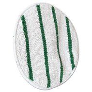 Low Profile Carpet Bonnet 17 In Whi W/ Gre Strip 5