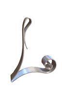 Hortense B. Hewitt Wedding Accessories Metal Scroll Cake Top, Letter M, 5-Inch Tall N7