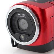 Hitech 16mp Digital Video Camcorder with 16x Zoom and 2.7-Inch TFT LCD Screen Bundle with Silicon Bracelet (Red) N3