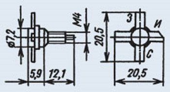 Transistors silicon KP905B USSR 2 pcs N2