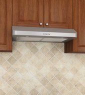 Ancona Slim DR2 Twin Motor 425 CFM Under Cabinet Range Hood, 30-Inch