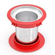 Silibake Loose Leaf Tea Infuser Brewing System Cup with Removable Stainless Steel Steeper Strainer Basket N14