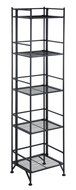 Convenience Concepts Designs-2-Go 3-Tier Folding Metal Corner Shelf, White N2