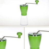 Manual Coffee Grinder Conical Burr Mill for Precision Brewing Brushed Stainless Steel Handheld Ceramc Grinding... N5