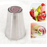 TANGCHU Russian Piping Tips 28PCS/SET Stainless Steel Large Size Icing Syringe Set Ball Nozzles DIY Coupler Nozzle... N14