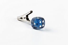Dice Crocodile Clip (Red) N4
