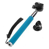 TARION&reg; Handheld Monopod Tripod with Adapter Blue for Gopro Hd Hero 1 2 3 4 Action Sports Video Cameras N6
