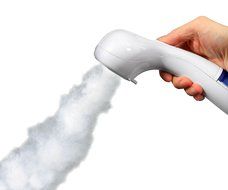 Jumbl 1500-Watt Hand-Held Garment Steamer with Travel Pouch and Accessories