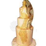 Sher 3D Peacock Silicone Lace Fondant Mold Sugar Candy Cake Decorating Mould Tool