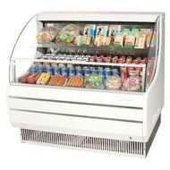 Turbo Air TOM50L 50&quot; Low Profile Display Merchandiser with Modern Design Attractive Glass Sides Environmental...