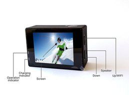 B-Noble 2.0 inch WIFI Full HD Sports Camera 30m Waterproof Action DV Camcorder 170 degree Wide Angle Wi-Fi connection... N5