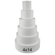 Round 4&quot; Cake Dummies - 1 Cake (4&quot;H x 6&quot;W) N2