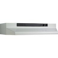Broan 464201 Under-Cabinet Range Hood with Infinitely Adjustable Speed Control, 42-Inch, White