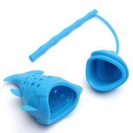 Diffuser Strainer Fish Shape Design Food Grade Silicone Loose Tea Leaf Strainer Herbal Spice Infuser Filter Random... N4