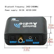RioRand Bluetooth 4.0 Audio Receiver Bluetooth receiver Bluetooth audio to Fiber Converter N4