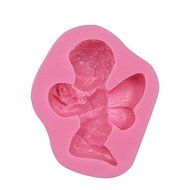 Y&amp;XL&amp;H Angel Fondant Mold For Cake Decorating Sugar Craft Tools Silicone Cake Mold Soap Mold Cake Decorating Tools