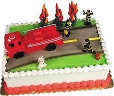 Cake Decorating Kit CupCake Decorating Kit (Fire Truck) N6