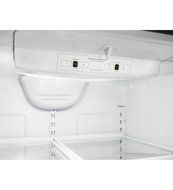 Whirlpool WRB329DMBW 18.5 Cu. Ft. White Bottom Freezer Refrigerator - Energy Star N4