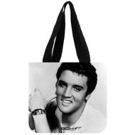 ARTSWOW Elvis Custom Eco Reusable Canvas Tote Bag Shopping Bags (2 Sides) N4