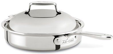 All-Clad SD754036 D7 18/10 Stainless Steel 7-Ply Bonded Construction Dishwasher Safe Oven Safe Roaster Pan Saute... N2