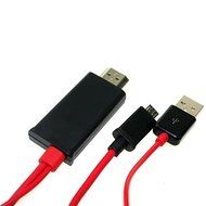 SLLEA 6ft 1080P MHL micro USB HDMI HDTV AV TV Cable adapter Cord For LG Spectrum phone N3