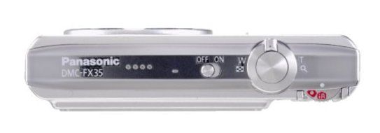 Panasonic Lumix DMC-FX35S 10MP Digital Camera with 4x Wide Angle MEGA Optical Image Stabilized Zoom (Silver)