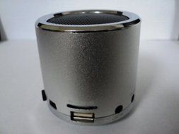 Mini Portable Speaker 3 horses MN 02 with FM (silver) N5
