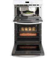GE JK3800DHWW 27" White Electric Combination Wall Oven N3