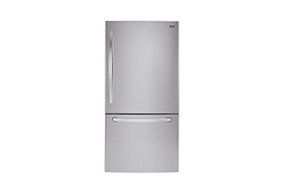 LG LDCS24223S Bottom Freezer Refrigerator with 24.1 cu. ft. Total Capacity, in Stainless Steel N3